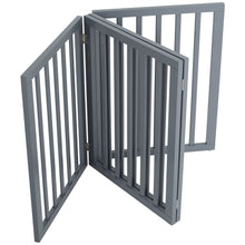 Load image into Gallery viewer, Living Room Safety Fence Wooden Folding 4-Panel Pet Gate Pet Supplies Living and Home