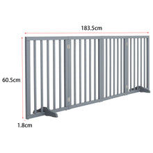 Load image into Gallery viewer, Living Room Safety Fence Wooden Folding 4-Panel Pet Gate Pet Supplies Living and Home