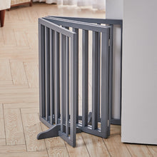 Load image into Gallery viewer, Living Room Safety Fence Wooden Folding 4-Panel Pet Gate Pet Supplies Living and Home