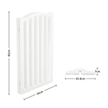 Load image into Gallery viewer, Foldable Freestanding Pet Gate 3 Panels 4 Panels Safety Fence Pet Supplies Living and Home