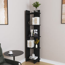 Load image into Gallery viewer, 5 Tier Bookshelf Shelf Storage Shelving Unit Corner Rack Display Stand Shelves & Racks Living and Home