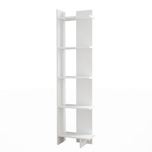 Load image into Gallery viewer, Modern 5-Tier Corner Bookshelf Shelf Unit