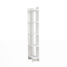 Load image into Gallery viewer, Modern 5-Tier Corner Bookshelf Shelf Unit