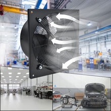 Load image into Gallery viewer, 200mm Exhaustor Fan Ventilation Wall-Mounted Axial Fan Exhaustor Fan Living and Home 12-inch