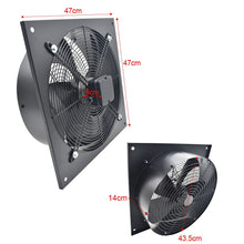 Load image into Gallery viewer, 200mm Exhaustor Fan Ventilation Wall-Mounted Axial Fan Exhaustor Fan Living and Home
