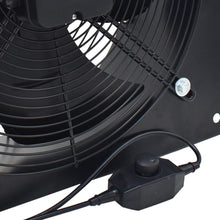 Load image into Gallery viewer, 27cm H Ventilation Fan Wall-Mounted Copper Motor Exhaust Axial Fan Exhaustor Fan Living and Home