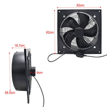 Load image into Gallery viewer, 27cm H Ventilation Fan Wall-Mounted Copper Motor Exhaust Axial Fan Exhaustor Fan Living and Home