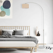 Load image into Gallery viewer, Arched Floor Lamp Marble Base with Shade Living and Home