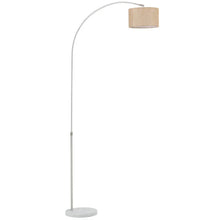 Load image into Gallery viewer, Arched Floor Lamp Marble Base with Shade Living and Home
