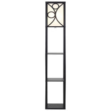 Load image into Gallery viewer, Floor Lamp Wood Standing with Storage Shelf