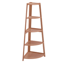 Load image into Gallery viewer, Elegant Corner 5-Tier Shelf Unit with Eco-Friendly Finish Living and Home