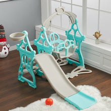 Load image into Gallery viewer, Toddler Swing and Slide Playset for Indoor and Outdoor Living and Home