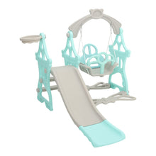 Load image into Gallery viewer, Toddler Swing and Slide Playset for Indoor and Outdoor Living and Home