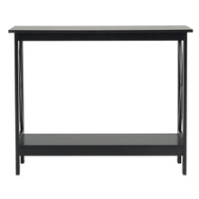 Load image into Gallery viewer, X-Design Console Tables 2 Tier Entrance Sofa Table Bookshelf Entryway Table Console Table Living and Home