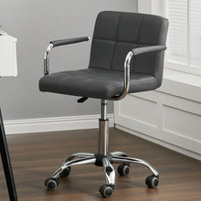 Load image into Gallery viewer, Low Back Faux Leather with Chrome Base Living and Home