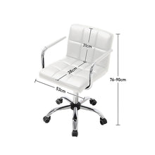 Load image into Gallery viewer, Low Back Faux Leather with Chrome Base Living and Home