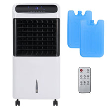 Load image into Gallery viewer, 2 in 1 White Air Cooler and Heater with LED Display and Remote control Portable Air Conditioners Living and Home