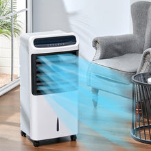 Load image into Gallery viewer, 2 in 1 White Air Cooler and Heater with LED Display and Remote control Portable Air Conditioners Living and Home