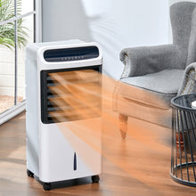 Load image into Gallery viewer, 2 in 1 White Air Cooler and Heater with LED Display and Remote control Portable Air Conditioners Living and Home