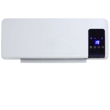 Load image into Gallery viewer, Wall Mounted White Electric Heater with Remote Control Space Heaters Living and Home