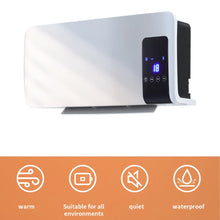 Load image into Gallery viewer, Wall Mounted White Electric Heater with Remote Control Space Heaters Living and Home