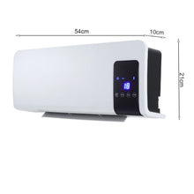 Load image into Gallery viewer, Wall Mounted White Electric Heater with Remote Control Space Heaters Living and Home