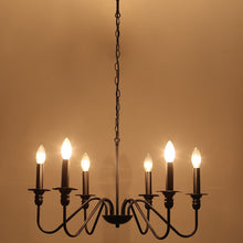 Load image into Gallery viewer, Vintage Style Candle Pendant Light Living and Home