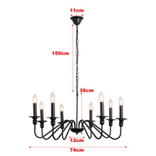 Load image into Gallery viewer, Vintage Style Candle Pendant Light Living and Home