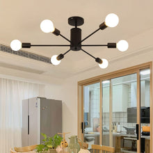 Load image into Gallery viewer, Industrial Style 6-Light Ceiling Light Living and Home