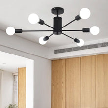 Load image into Gallery viewer, Industrial Style 6-Light Ceiling Light Living and Home