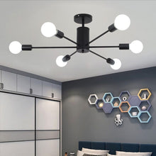 Load image into Gallery viewer, Industrial Style 6-Light Ceiling Light Living and Home