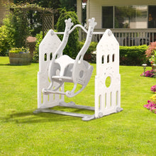 Load image into Gallery viewer, 110cm H Grey Floor Standing Toddler Swing for Kids Swing & Slide Living and Home