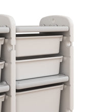 Load image into Gallery viewer, Kids Storage Cabinet for Toys Clothes Books Plastic Organizer Kids' Furniture Living and Home