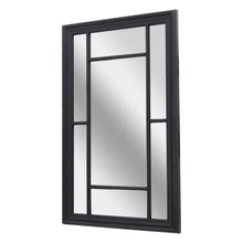 Load image into Gallery viewer, Hanging Decor Wall Mirror Modern Black Framed Wall Decoration Wall Mirrors Living and Home