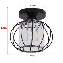 Load image into Gallery viewer, Metal Lantern Shape 1-Light Pendant Light Living and Home