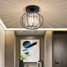 Load image into Gallery viewer, Metal Lantern Shape 1-Light Pendant Light Living and Home