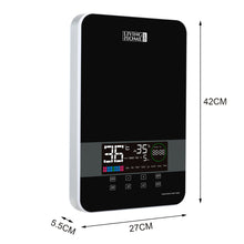 Load image into Gallery viewer, 8kW Electric Instant Hot Water Heater Tankless with Shower Kit Water Heaters Living and Home
