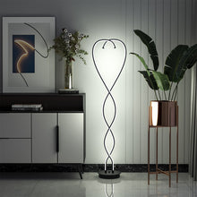 Load image into Gallery viewer, Decorative Swirling LED Floor Lamp Living Room Standing Light
