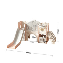 Load image into Gallery viewer, Indoor Basketball Hoop Toddler Slide City Wall Kids Activity Playset Kids Sports & Fitness Living and Home