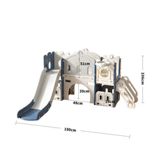 Load image into Gallery viewer, Indoor Basketball Hoop Toddler Slide City Wall Kids Activity Playset Kids Sports & Fitness Living and Home