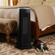 Load image into Gallery viewer, Intellectual Black Electric PTC Ceramic Heater with Remote Control Freestanding Patio Heaters Living and Home