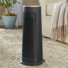 Load image into Gallery viewer, Intellectual Black Electric PTC Ceramic Heater with Remote Control Freestanding Patio Heaters Living and Home