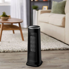 Load image into Gallery viewer, Intellectual Black Electric PTC Ceramic Heater with Remote Control Freestanding Patio Heaters Living and Home
