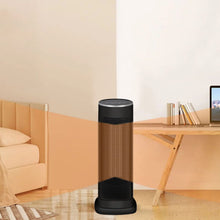 Load image into Gallery viewer, Intellectual Black Electric PTC Ceramic Heater with Remote Control Freestanding Patio Heaters Living and Home