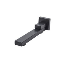 Load image into Gallery viewer, Sliver/Black Chrome Plated Square Concealed Showerhead and Handshower Mixer Set Shower Systems Living and Home