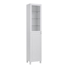 Load image into Gallery viewer, 190cm H White 2-Door Tall Bathroom Cabinet Bathroom Cabinets Living and Home