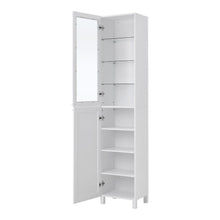 Load image into Gallery viewer, 190cm H White 2-Door Tall Bathroom Cabinet Bathroom Cabinets Living and Home