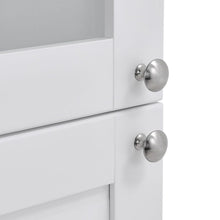 Load image into Gallery viewer, 190cm H White 2-Door Tall Bathroom Cabinet Bathroom Cabinets Living and Home