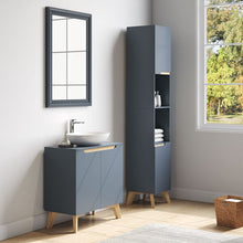 Load image into Gallery viewer, Grey Freestanding Under Sink Storage Cabitnet Living and Home