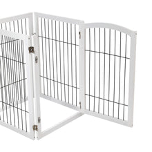 Load image into Gallery viewer, 4-Panel Wooden Folding Pet Playpen Pet Playpens Living and Home